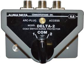 img 1 attached to 🔄 2KW Delta-2B Alpha Delta Original 2-Position Coax Switch with SO-239 Connector, Wideband up to 500MHz