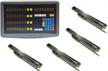 precision milling made easy: 4-axis dro digital readout with linear glass scale and 0.0002" accuracy logo