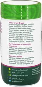img 2 attached to 🌿 Greens Foods Barley Cat: Nutrient-Rich Powder Pack (2-Pack, 3-Ounce Bottles)