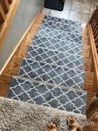 img 1 attached to Upgrade Your Stair Safety With SUSSEXHOME Polypropylene Carpet Strips - Easy To Install Runner Rugs W/ Double Adhesive Tape - Set Of 7 Decorative Mats In Brown review by Duane Rogers