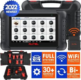 img 4 attached to Autel MP808BT Pro Diagnostic Scanner with $150 Adaptor Kit: 2022's Latest Bi-Directional Control, ECU Coding, All System Diagnosis, 30+ Service Functions, FCA AutoAuth - Upgraded MP808 DS808