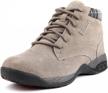 durable and stylish women's suede ankle boots by therafit shoe - get your dakota pair today! logo