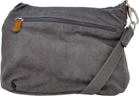 img 3 attached to Travelon Anti Theft Heritage Hobo Pewter Women's Handbags & Wallets : Hobo Bags