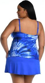 img 1 attached to 24Th Ocean Adjustable Neckline Swimsuit Women's Clothing - Swimsuits & Cover Ups