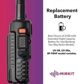 img 2 attached to Upgrade Your Two-Way Radio With High Capacity Baofeng Battery Pack BL5 - 2Pcs Set By Mirkit Radio USA Warranty