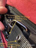 img 1 attached to 20 Pocket Carpenter Tool Belt Suspenders Bag - Klein Y-Style 5 Combo Pouch Apron For Electrician, Handyman & Framers | 800D Oxford Cloth review by Patrick Carlson