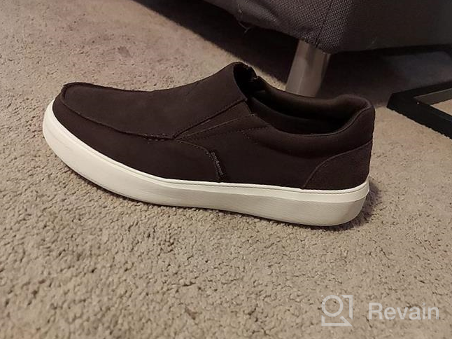 img 1 attached to Orthopedic Plantar Fasciitis Loafers and Slip-Ons for Comfortable Men's Shoes review by Alexander Chavis