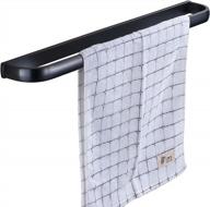 oil rubbed bronze towel bar wall mounted rack single bathroom towel holder by rozin logo