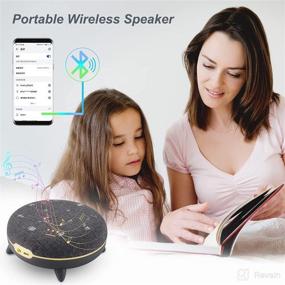 img 2 attached to 🔌 Wireless White Noise Sleep Sound Machine with Night Light - 7 Soothing Sounds, 8 Night Light Options - USB Rechargeable - Perfect for Baby, Kids, and Adult Relaxation