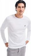 nautica sleeve solid t shirt x large men's clothing for t-shirts & tanks logo