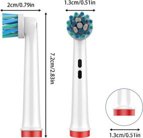 img 2 attached to Electric Precision Oral Care Replacement Toothbrush | Compatible for Optimized SEO