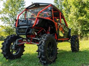 img 1 attached to Водонепроницаемый комплект для снорклинга с эхолотом SuperATV для Honda Talon 1000R / 1000X 2019+ 2020+ 1000X-4 - повышает воздухозаборник и выход!