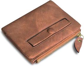 img 4 attached to Womens Wallets Ladies Bifold Compact Women's Handbags & Wallets ~ Wallets