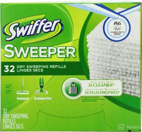 img 3 attached to Swiffer Sweeper Dry Sweeping Pad Refills, Unscented, 32 Count (Pack of 3) - Enhanced for SEO