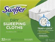 swiffer sweeper dry sweeping pad refills, unscented, 32 count (pack of 3) - enhanced for seo logo