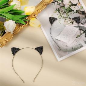 img 1 attached to Crystal Rhinestone Headband Headwear Accessories