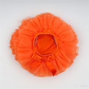 img 1 attached to 👶 Slowera Baby Girls Tutu Skirt with Diaper Cover - Fluffy, Soft, and Smooth