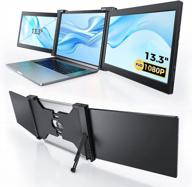 soomfon 13 3 triple portable monitor extender 13.3", 1920x1080p, anti glare screen, sf-pm132b logo