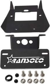 img 3 attached to Honda Grom MSX125: Top-quality Fender Eliminator License Plate Mount (2017-2020)