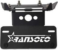 honda grom msx125: top-quality fender eliminator license plate mount (2017-2020) логотип