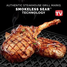 img 3 attached to Kalorik MAXX Air Fryer Oven Grill Deluxe: Smokeless Indoor Combo With Rotisserie, BBQ & 12 Accessories
