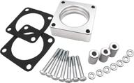 enhance performance: throttle body spacer 1068 for jeep wrangler tj yj 87-06, cherokee xj 84-01 logo