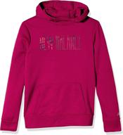 new balance graphic hoodie carnival girls' clothing : active logo