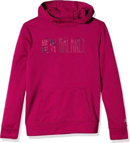 img 4 attached to New Balance Graphic Hoodie Carnival Girls' Clothing : Active