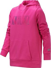 img 1 attached to New Balance Graphic Hoodie Carnival Girls' Clothing : Active