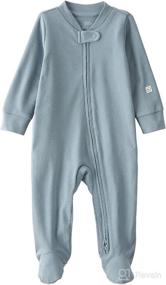 img 4 attached to 👶 Organic Cotton 2-Way Zip Sleep & Play by Little Planet Carter's Baby