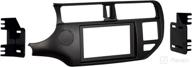 📻 metra 95-7353ch dash kit | double din | black | fits 2012-up kia rio vehicles логотип