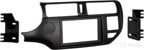 img 1 attached to 📻 Metra 95-7353CH Dash Kit | Double DIN | Black | Fits 2012-Up Kia Rio Vehicles