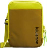 lululemon easy access crossbody guava women's handbags & wallets : crossbody bags logo