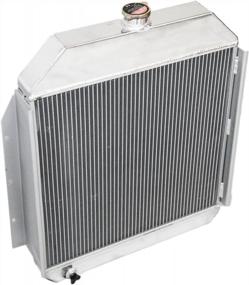 img 2 attached to Performance 3-Row Aluminum Radiator And 16-Inch Fan Kit For 1941-1949 International Harvester Truck