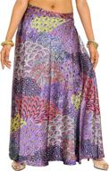 🌺 floral printed women's wrap skirts from exotic india logo