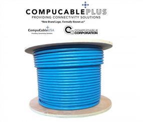 img 3 attached to CompuCablePlusUSA CAT.8 Bulk Ethernet Cable - 300 FT. Blue - The Ultimate Networking Solution