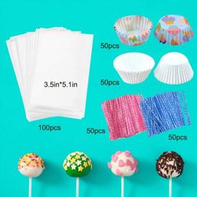 img 3 attached to 100 Piece Cake Pop & Lollipop Making Kit - Perfect For Parties!