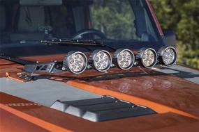 img 1 attached to Набор Rugged Ridge 11232.07 Light Bar Kit: Hood Mounted 5 Round для Jeep Wrangler JK 07-18