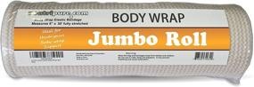 img 4 attached to Neutripure Elastic Stretch Body Wrap - Jumbo Roll шириной 8 дюймов с липучкой для эффективного обертывания желудка