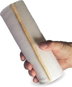 img 3 attached to Neutripure Elastic Stretch Body Wrap - 8 Inch Wide Jumbo Roll With Velcro For Effective Stomach Wrapping