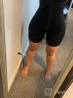 img 1 attached to Women'S High Waisted Tummy Control Shapewear Shorts Butt Lifter Thigh Slimmer Waist Trainer By FeelinGirl review by James Stevenson