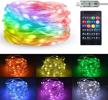 🎄 enhance your decor with homeya color changing fairy lights: remote & app control, music sync, timer & more - 33ft 100 led christmas string lights in 8 colors and 10 modes, waterproof for outdoor & indoor decorations logo