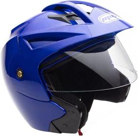 img 4 attached to MMG Motorcycle Helmet Street Legal Motorcycle & Powersports at Protective Gear