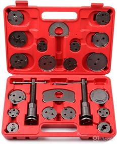 img 4 attached to 🔧 ECCPP 22-Piece Universal Brake Caliper Wind Back Tool Kit for Disc Brakes