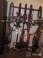 img 1 attached to StoreYourBoard Bike Storage Rack, Holds 5 Bicycles, Home And Garage Organizer, Adjustable Wall Hanger Mount review by Justin Reese