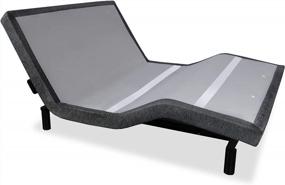 img 4 attached to IDealBed IEscape Adjustable Bed Base With Wall Hugger, Wireless Massage, Zero-Gravity, Anti-Snore, Night Light, Memory, Next-Gen USB Ports - Queen Size In Grey