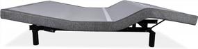 img 1 attached to IDealBed IEscape Adjustable Bed Base With Wall Hugger, Wireless Massage, Zero-Gravity, Anti-Snore, Night Light, Memory, Next-Gen USB Ports - Queen Size In Grey