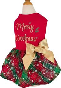 img 2 attached to 🐾 Fitwarm Holiday Theme Dog Dress for any Occasion - Ideal for 4th of July, Memorial Day, Christmas, New Year, Halloween, Easter, Perfect Costume for Small Dogs, Cats, Puppies, and Kittens - Made with 100% Cotton, Festive Doggie Shirts, Outfits & Apparel