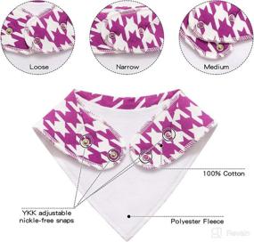 img 3 attached to 👶 8/10 Pack Baby Bandana Drool Bibs - Soft, Absorbent Cotton Bibs for Boys, Girls, and Unisex Babies