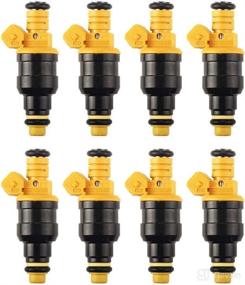 img 4 attached to 🔥 Dasbecan Fuel Injector Set of 8 Compatible with Ford Bronco Crown Victoria E150 E250 E350 Excursion Expedition F150 F250 F350 Mustang Thunderbird Lincoln Town Car 1986-2005 - Replaces# 0280150943